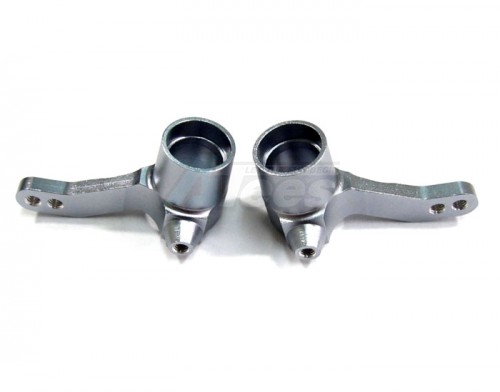 GPM Racing Tamiya TA05 Aluminum Front Knuckle Arm - 1pr Gun Metal