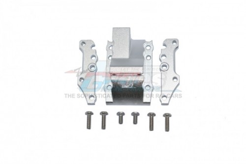 GPM Racing Tamiya TA08 PRO Aluminium Front/Rear Gear Box Cover - 9Pcs Set Silver