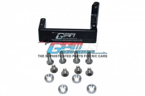 GPM Racing Tamiya TA08 PRO Aluminium Servo Mount - 12Pcs Set Black