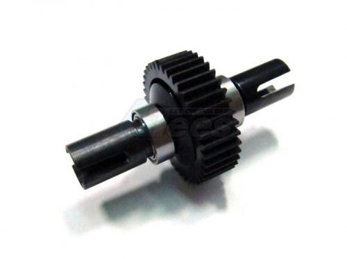 GPM Racing Team Losi Mini-Baja Titanium Hub+delrin Ball Differential Completed Set With Bearing - 1set(special Design) Black