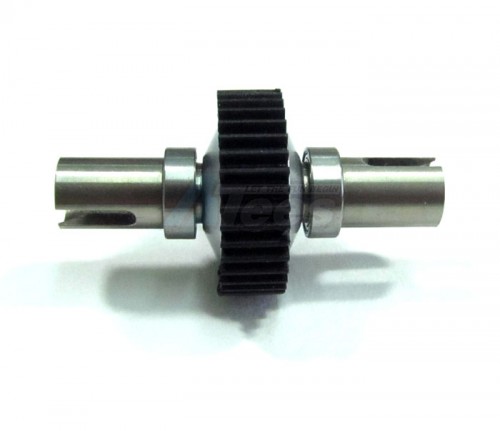 GPM Racing Team Losi Mini-Baja Titanium Hub + Delrin Ball Differential Completed Set With Bearing Set( Special Design ) Gun Metal