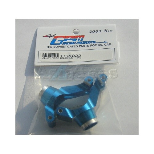 GPM Racing Tamiya TGX Aluminum Rear Knuckle - 1Pair Blue