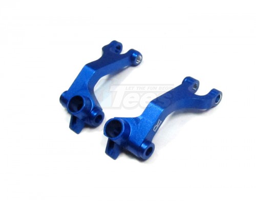 GPM Racing Traxxas Jato Aluminum Front Knuckle Arm 1 Pair Set Blue