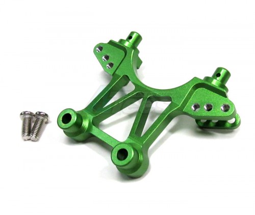 GPM Racing Traxxas Jato Aluminum Rear Shock Tower With Screws Set Green