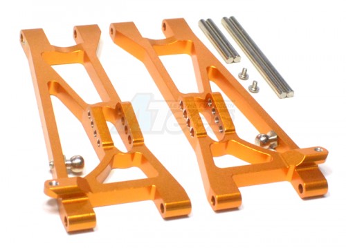 GPM Racing Traxxas Jato Aluminum Front Lower Arm With Screws & Pins - 1pr Set Gold