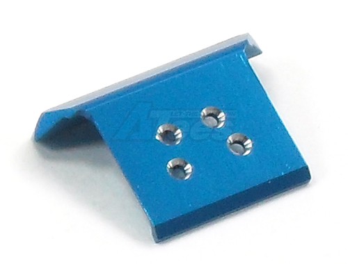 GPM Racing Team Losi Micro T Aluminum Front Bumper (large Size) - 1pc Blue