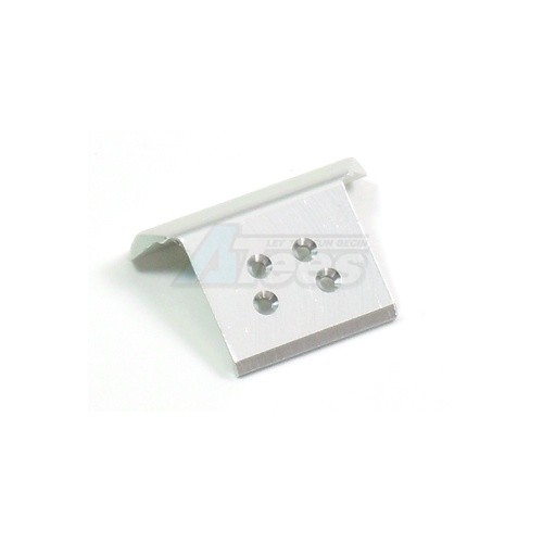 GPM Racing Team Losi Raminator Micro T Aluminum Front Bumper (large Size) - 1pc Silver