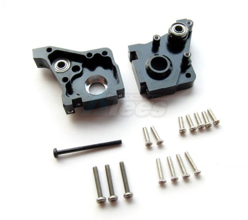 GPM Racing Team Losi Micro Desert Truck Aluminum Rear Gear Box - 1set (include Bearing 2x5x2.5mm-2pcs & 3x6x2.5mm-2pcs) Black