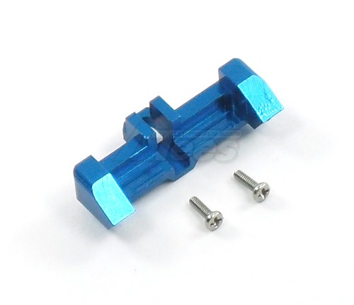 GPM Racing Team Losi Micro T Aluminum Steering Tie Rod With Screws - 1pc Set Blue