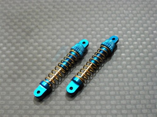 GPM Racing Team Losi Micro T Aluminum Front Adjustable Shock (28mm) - 1 Pair Blue