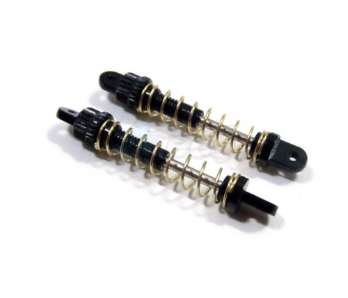 GPM Racing Team Losi Micro Desert Truck Aluminum Rear Adjustable Shock (31mm) - 1 Pair Set (New Design) Black