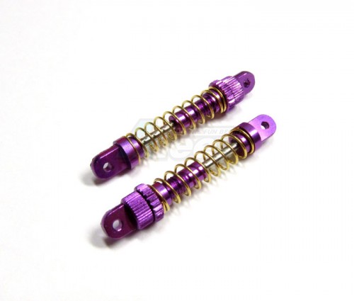 GPM Racing Team Losi Micro T Aluminum Rear Adjustable Shock (31mm) - 1 Pair Set Purple