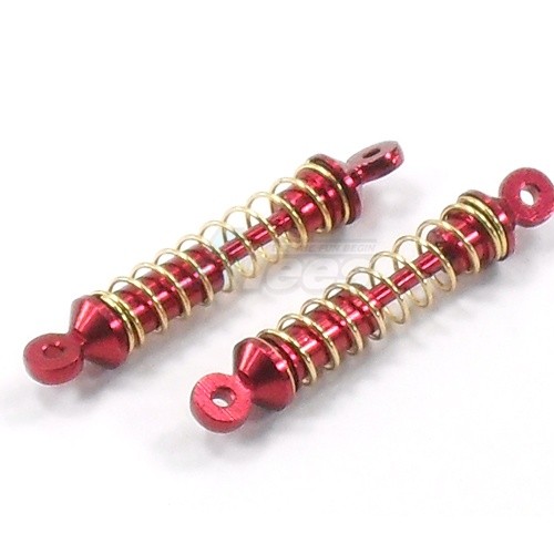 GPM Racing Team Losi Micro T Aluminum Rear Adjustable Shock (31mm) - 1 Pair Set Red