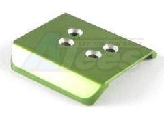 GPM Racing Team Losi Micro T Aluminum Front Skid Plate - 1pc Green