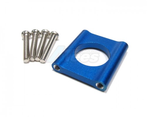 GPM Racing Traxxas T-Maxx Aluminum Rear Gear Box Brace With Screws Set Blue