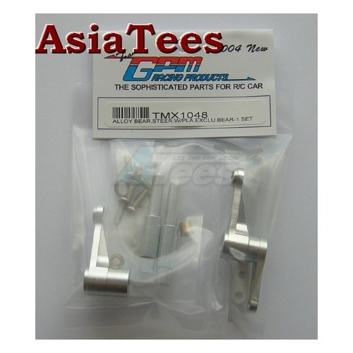 GPM Racing Traxxas T-Maxx Aluminum Steering Assembly Set Silver