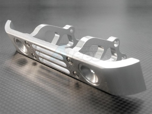 GPM Racing Traxxas T-Maxx 2.5 Aluminum Front Bumper Silver