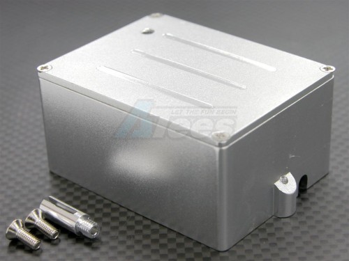 GPM Racing Traxxas T-Maxx Aluminum Receiver Box With Screws - 1set