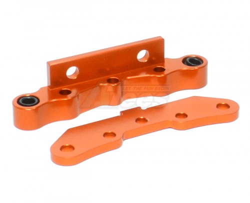 GPM Racing HPI Trophy 3.5 Aluminum Rear Arm Bulk - 2pcs Orange
