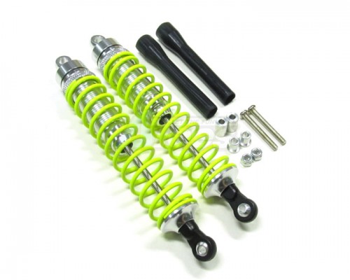 GPM Racing HPI Trophy 3.5 Aluminum Rear Ball Top Damper 1 Pair Set Silver