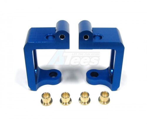 GPM Racing HPI Trophy 3.5 Aluminum Front C-hub - 1 Pair Set Blue