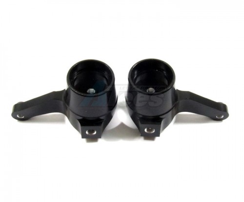 GPM Racing HPI Trophy 3.5 Aluminum Front Knuckle Arm - 1 Pair Black