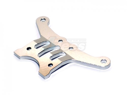 GPM Racing HPI Trophy 4.6 Truggy Aluminum Front Holder For Diff. Gear - 1pc Silver
