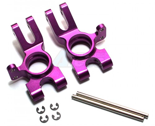GPM Racing HPI Trophy 4.6 Truggy Aluminum Rear Wheel Hub - 1pr Purple