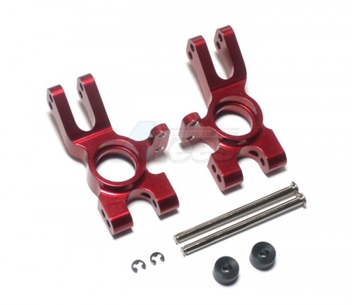 GPM Racing HPI Trophy 4.6 Truggy Aluminum Rear Wheel Hub - 1pr Red