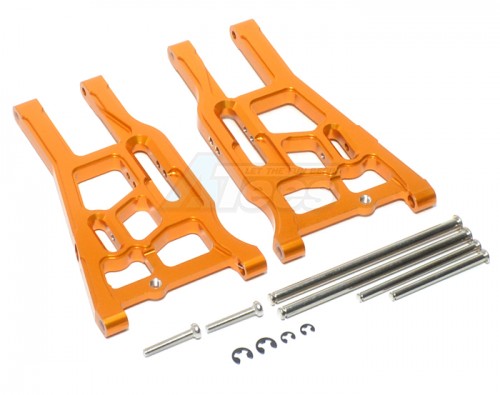 GPM Racing HPI Trophy 3.5 Aluminum Front Lower Arm - 1pr Set Gold