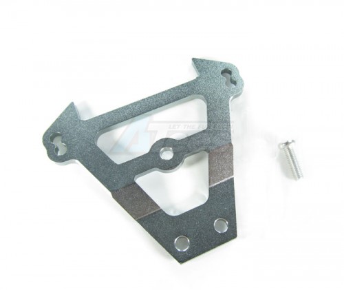 GPM Racing Traxxas E-Revo Aluminum Front Bulkhead Tie Bar With Screw - 1 Piece Set Gun Metal