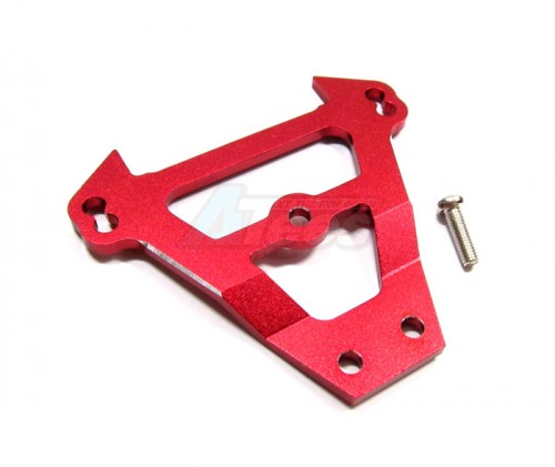 GPM Racing Traxxas E-Revo Aluminum Front Bulkhead Tie Bar With Screw - 1pc Set Red