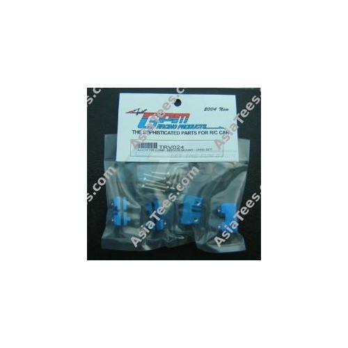 GPM Racing Traxxas Revo Aluminum Servos Mount- 2 prs set Blue