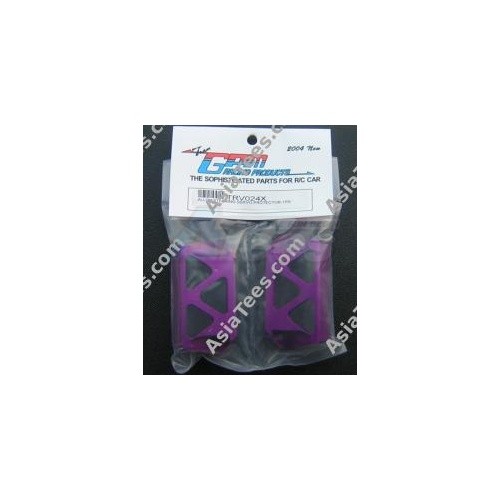 GPM Racing Traxxas E-Revo Aluminum Steering Servo Protector - 1pr Purple