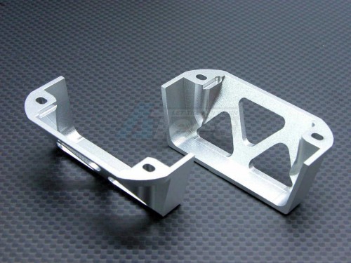 GPM Racing Traxxas Revo Aluminum Steering Servo Protector - 1pr Silver