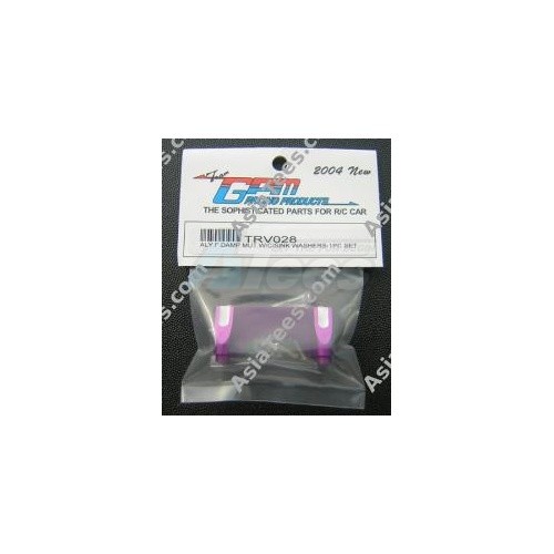 GPM Racing Traxxas Revo Aluminum Front Shock Tower With Counter Sink Screws & Washers Purple