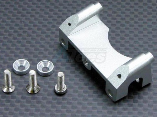 GPM Racing Traxxas E-Revo Aluminum Front Damper Mount With Counter Sink Washers & Screws - 1pc Set Red