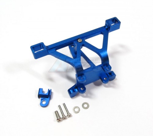 GPM Racing Traxxas E-Revo Aluminum Front Body Post Mount with Screw - 1 Pc Blue