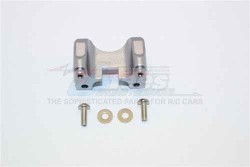 GPM Racing Traxxas E-Revo Aluminum Rear Damper Mount With Counter Sink Washers & Screws - 1pc Set Gun Metal