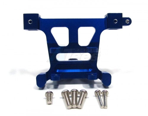 GPM Racing Traxxas Revo Aluminum Rear Body Post Mount With Screws Blue