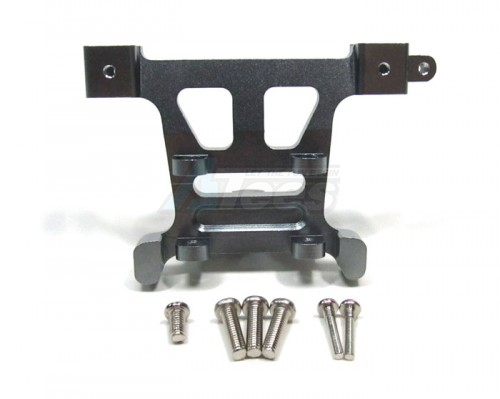 GPM Racing Traxxas Revo 3.3 Aluminum Rear Body Post Mount With Screws -1 Piece Set Gun Metal