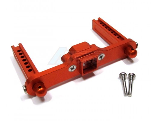 GPM Racing Traxxas E-Revo Aluminum Rear Body Post with Screws - 1 Set Orange