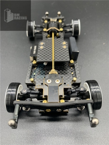 GPM Racing Traxxas Revo Aluminum Front Servo Wires Bunch With Screw - 1pc Set Titanium