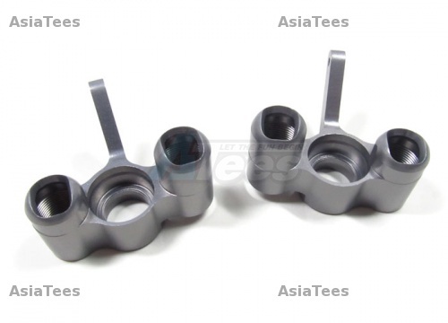 GPM Racing Traxxas Revo 3.3 Aluminum Front Lower Arm (Sandwich Design With Screws + Pins + Delrin Collars) 1 Piece (Right Side) Silver