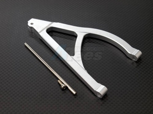 GPM Racing Traxxas E-Revo Aluminum Rear Upper Arm (Sandwich Design With Screws + Pins) 1 Piece (Right Side) Silver