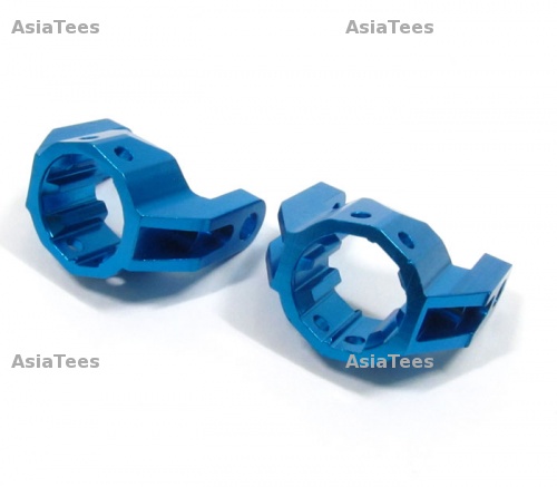 GPM Racing Traxxas Revo Aluminum Engine Mount Side Supporter 2 Pieces Blue