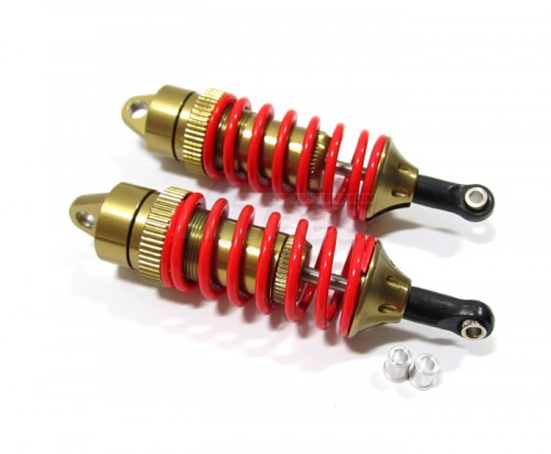 GPM Racing Traxxas E-Revo Aluminum Front/Rear Adjustable Spring Dampers (85mm)with Collars-1pr Set