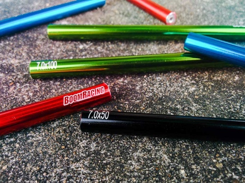 GPM Racing Traxxas Revo Aluminum Handle With Silicone Tube & Tubes 1PC Set Purple