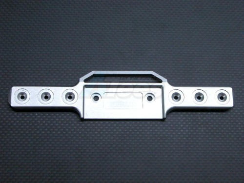 GPM Racing Traxxas Revo Aluminum Rear Bumper - 1PC Silver