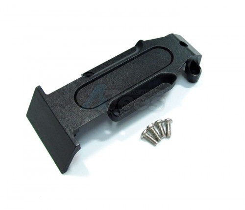 GPM Racing Traxxas Revo Aluminum Rear Skid Plate With Screws Set Black
